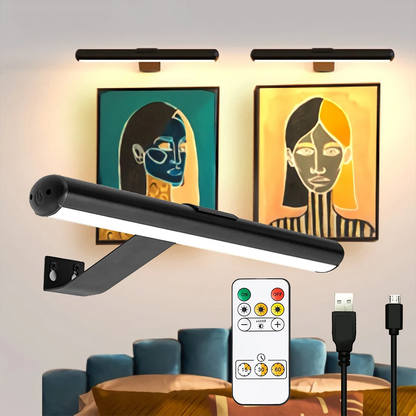 LumoLight - Trådlös LED Lampa för tavlor